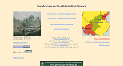 Desktop Screenshot of ahnenforschung-in-stormarn.de